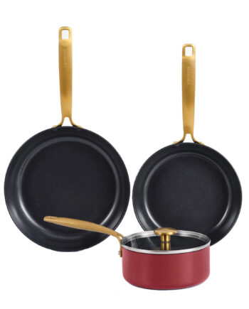 Combekk Stegepande Kasserollesæt Dele Bordeaux