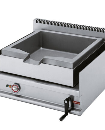 Elektrisk Stegepande Med Tromlefunktion Rustfri Stålkumme Rumindhold Liter  Alpha 650