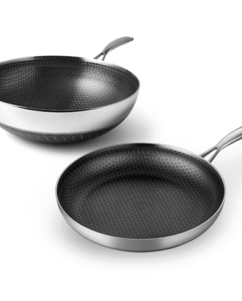 Fusion Non Stick Sæt Med Stegepande  Wok