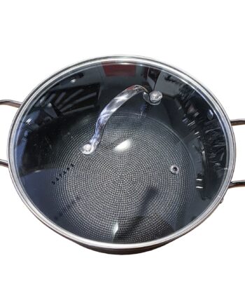 Satake Stegegryde Med Glaslåg Letvægtsstøbejern