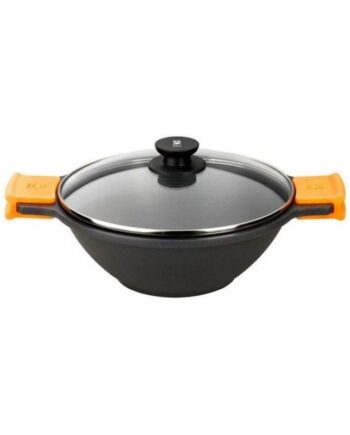 Stegepande Bra Efficient Med Låg Aluminium Sort Orange