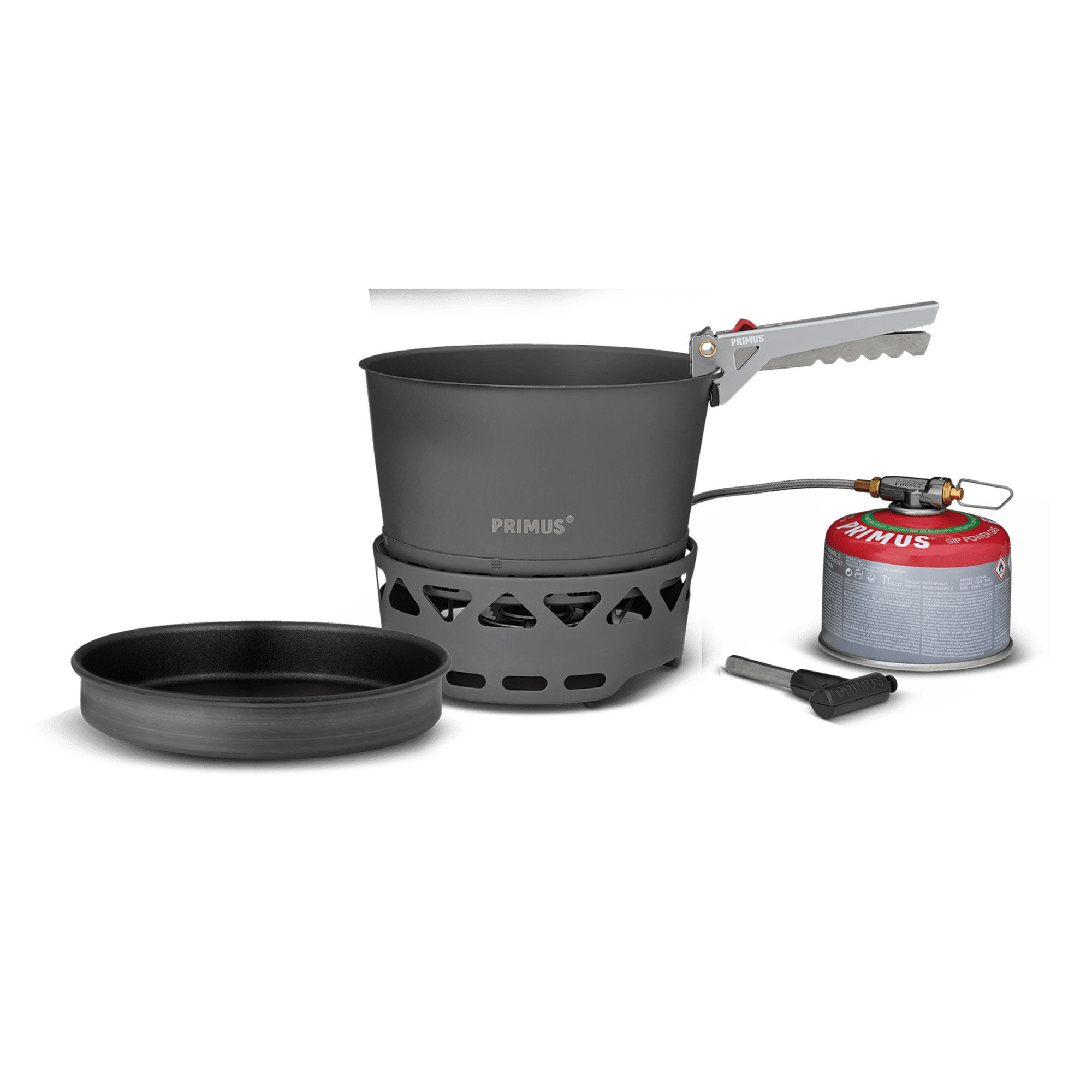 Primus Primetech Stove Set Stormkøkken Med Gryde Stegepande