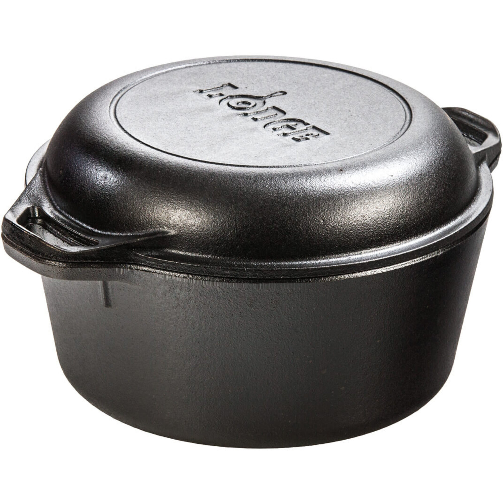 Lodge Dobbelt Støbejernsgryde Liter