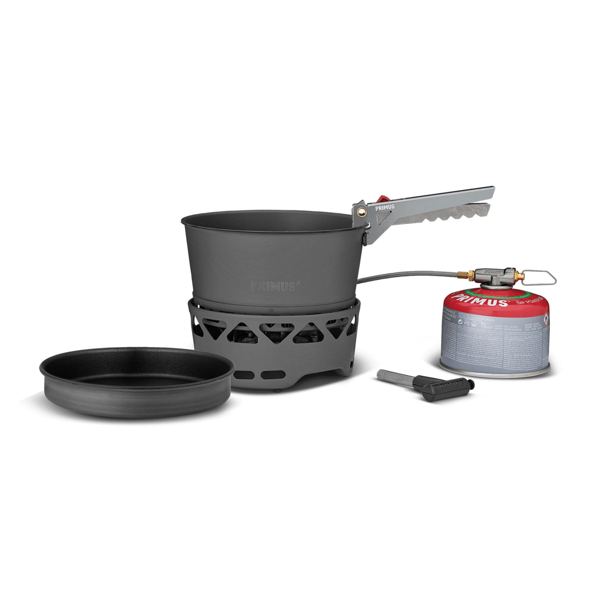 Primus Primetech Stove Set Stormkøkken Med Gryde Liter Stegepande