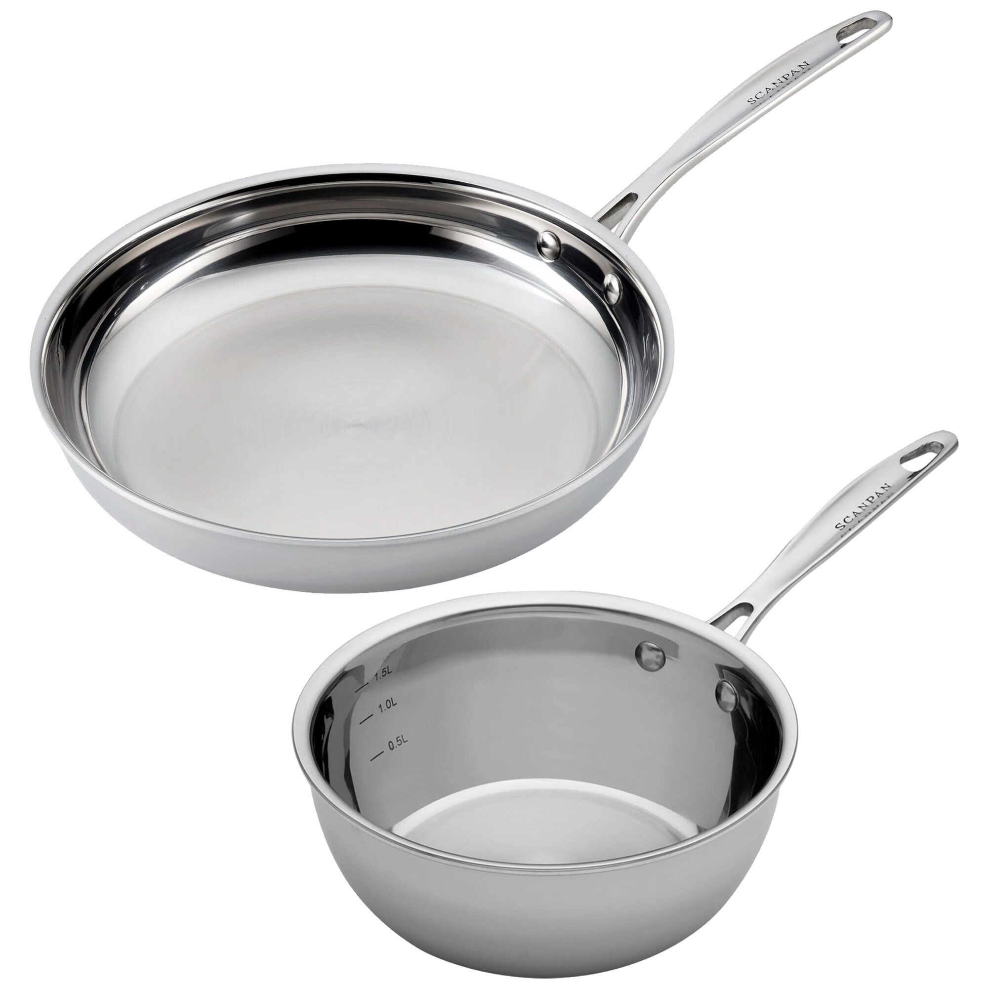 Scanpan Fusion Stegepande Sauteuse Liter